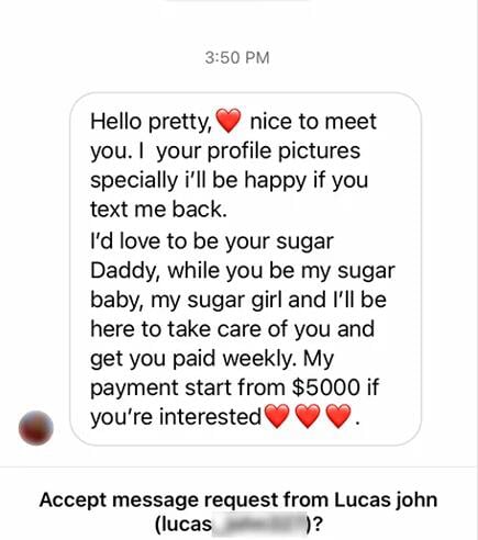 sugardaddy scam