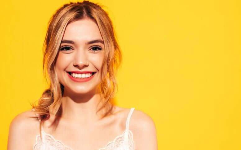 photo with smile